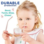Babiators Çocuk Kalp Şekilli UV Güneş Gözlüğü - Bükülebilir, Esnek, Dayanıklı, Bebek Güvenliği | Birden Fazla Boyut ve Renk