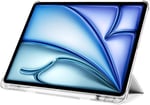 Babilden Apple iPad Tablet ile Uyumlu Tablet Kılıfı Smart Cover Uyku Modlu Standlı Arkası Sert Şeffaf Kapak (Siyah, iPad Air 13 2024 /iPad P - Seçenekler: iPad 9.Nesil 10.2/10.5, iPad 10.Nesil 10.9...