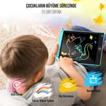 Babilden Çocuklar ve Yetişkinler için Dokunmatik Ekran Dijital Çizim Tahtası, Kalemli Yazı ve Çizim Tableti (Siyah, CWT-10) - Seçenekler: C-WT8, CWT-10, C-WT12