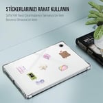 Babilden Samsung Galaxy Tab A9 Plus X210 / Galaxy Tab A11+ Tablet Kılıf Şeffaf Silikon Arka Kapak - Seçenekler: Galaxy Tab A9 Plus X210...