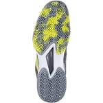 Babolat Erkek Jet Tere Clay Tenis Ayakkabısı Kum Yeri Ayakkabısı Koyu Gri - Neon Yeşili