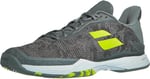 Babolat Erkek Jet Tere Clay Tenis Ayakkabısı Kum Yeri Ayakkabısı Koyu Gri - Neon Yeşili