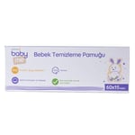 baby me Bebek Temizleme Pamuğu 15x60 adet