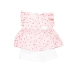 baby rose Kız Çocuk Çiçekli Bluz Şort Takım