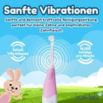 Baby Sonic Brush-Baby BabySonic Elektrikli Diş Fırçası, Pembe, 0-3 Yaş, Zamanlayıcılı