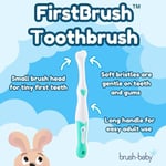 Baby Sonic Brush-Baby İlk Diş Fırçası ve Diş Kaşıyıcı Set, Bebeğinizin İlk Ağız Bakım Seti