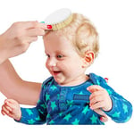 Babyjem Doğal Kıl Fırça Tarak Seti 519 Gri 5X14 Cm Çok Renkli 8681049215192