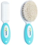 Babyjem Doğal Kıl Fırça Tarak Seti 519 Gri 5X14 Cm Çok Renkli 8681049215192
