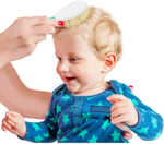 Babyjem Doğal Kıl Fırça Tarak Seti 519 Gri 5X14 Cm Çok Renkli 8681049215192