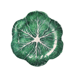 Baci Milano Botanica Çiçek Desenli Melamin Beyaz Servis Tabağı 28 cm