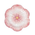 Baci Milano Botanica Çiçek Desenli Melamin Beyaz Servis Tabağı 28 cm
