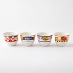 Baci Milano Dolce Vita 6’lı Arabic Cup 6 cm Porselen