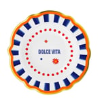 Baci Milano Dolce Vita 6'lı Çukur Tabak 23 cm Porselen