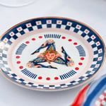 Baci Milano Dolce Vita 6'lı Trinacria Ekmek Tabağı 16 cm Porselen