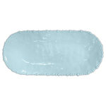 Baci Milano Joke Table Kitchen Melamin Oval Servis Tabağı 24 cm x Aqua