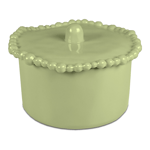 Baci Milano Joke Table Kitchen Melamin Bisküvi Kavanozu 14 cm x 21 cm Aqua