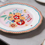 Baci Milano Mamma Mia Çiçek Desenli Servis Tabağı 28 cm