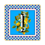 Baci Milano Ortigia I Harfli Tabak 15 cm x 15 cm