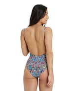 Back Allover Kadın Çok Renkli Yüzücü Mayosu 005173200