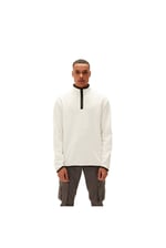Backup Half-Zip Off-White Beyaz Yarım Fermuarlı Erkek Sweatshirt