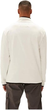 Backup Half-Zip Off-White Beyaz Yarım Fermuarlı Erkek Sweatshirt
