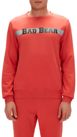 Bad Bear 23.02.12.021 Reflect Bear Siyah Erkek Sweatshirt