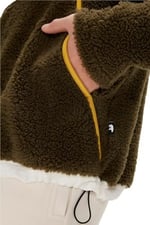 Bad Bear 23.02.29.007-C70 Leonard Half-Zip Erkek Peluş Polar