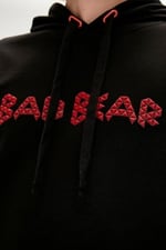Bad Bear 3D Bad Hoodie Kapüşonlu Sweatshirt, 23.02.12.001-C01