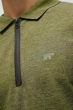 Bad Bear Cord Haki Yeşil Polo Yaka Fermuarlı Erkek T-Shirt