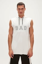 Bad Bear Erkek Bad Net Sleeveless Hoodie Sweatshirt