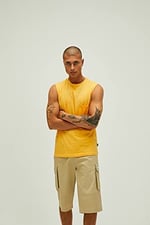 Bad Bear Erkek Hardal Atlet Trıbe Tank-Top