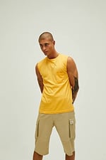 Bad Bear Erkek Hardal Atlet Trıbe Tank-Top