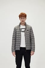 Bad Bear Erkek Mıner Puffer Sılver (GÜMÜŞ GRİ/XL) XL