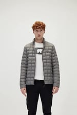 Bad Bear Erkek Mıner Puffer Sılver (GÜMÜŞ GRİ/XXL)