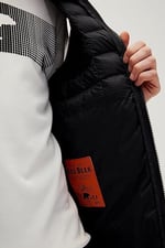 Bad Bear Erkek Siyah Ekose Detaylı Mıner Vest Yelek