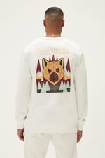 Bad Bear GEOFOX CREWNECK OFF-WHITE