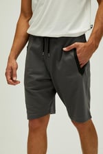 Bad Bear Miles SweatShorts Antrasit Erkek Şort