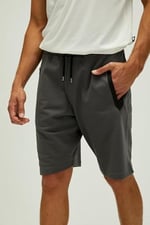 Bad Bear Miles SweatShorts Antrasit Erkek Şort