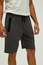 Bad Bear Miles SweatShorts Antrasit Erkek Şort