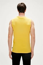 Bad Bear Monstera Tank-Top Hardal Desenli Erkek Atlet M Beden