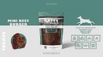 Baffs Naturals Dana Mini Burger 100% Doğal Köpek Ödül Maması 100 gr (100 Gr x 1 Adet)