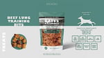 Baffs Naturals Dana Mini Ciğer 100% Doğal Köpek Ödül Maması 100 gr (100 Gr x 1 Adet)