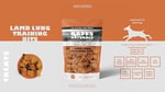 Baffs Naturals Kuzu Mini Ciğer Eğitim Ödülü 100% Doğal Köpek Ödül Maması 100 gr (100 Gr x 1 Adet)