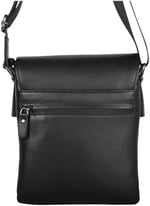 Bagacar Legend Leather 4262 Siyah Erkek Postacı Çapraz Hakiki Deri Çanta