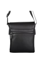 Bagacar Legend Leather 4262 Siyah Erkek Postacı Çapraz Hakiki Deri Çanta