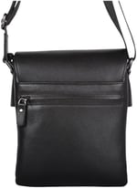 Bagacar Legend Leather 4262 Siyah Erkek Postacı Çapraz Hakiki Deri Çanta