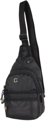 Bagacar Mega Model 1033 Siyah Unisex Body Bag Omuz Çantası