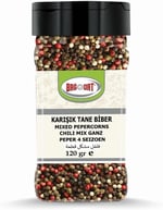 Bağdat Karışık Tane Biber 120 Gr.
