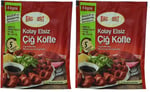 Bağdat Kolay Etsiz Çiğ Köfte Bulgur ve Baharat Karışımı 4 Kişilik 120 g 2li paket - Seçenekler: 12 cm x 16 cm x 1 cm, 12 cm x 16 cm x 1 cm (2 paketi)