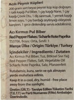 Bağdat Pul Biber Ekonomik Boy 210 Gr